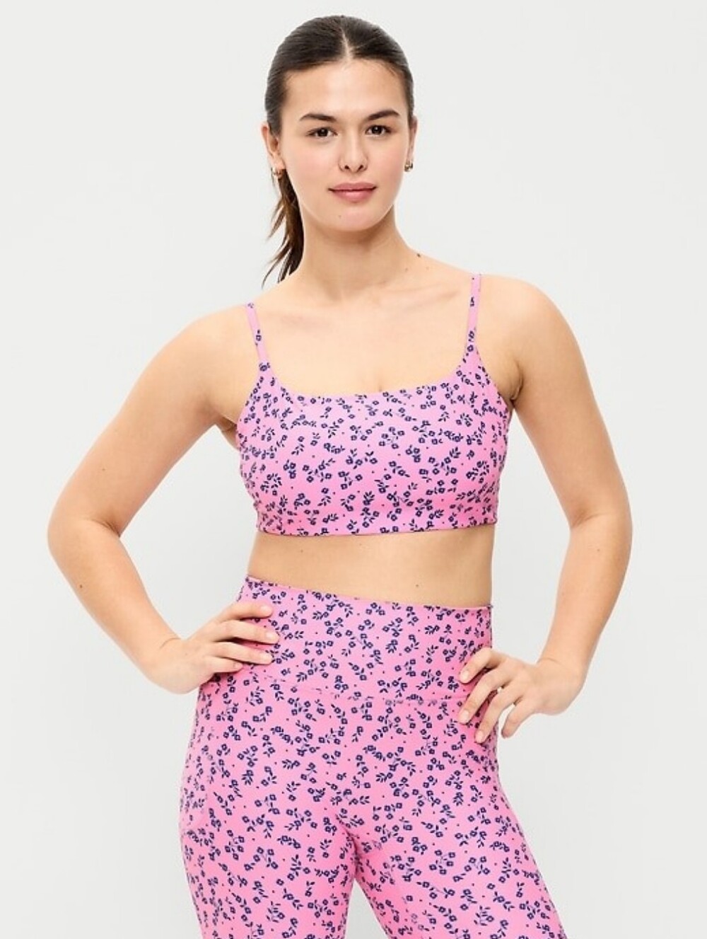 2 Piece Set Old Navy Powersoft Light Suppor Bra And High Waist Legging